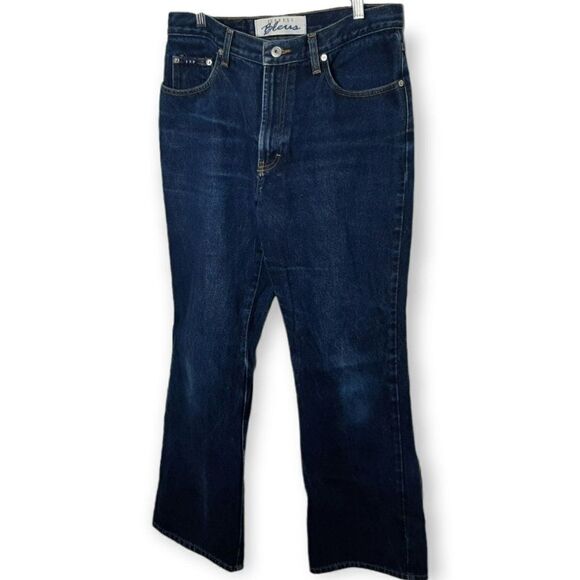 Express Bleus Vintage 90s Moda Flare Jeans sz 9/10 R - Picture 2 of 8